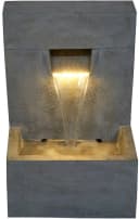 AcquaArte Gartenbrunnen POSADA mit LED-Beleuchtung und Pumpe Bild 2