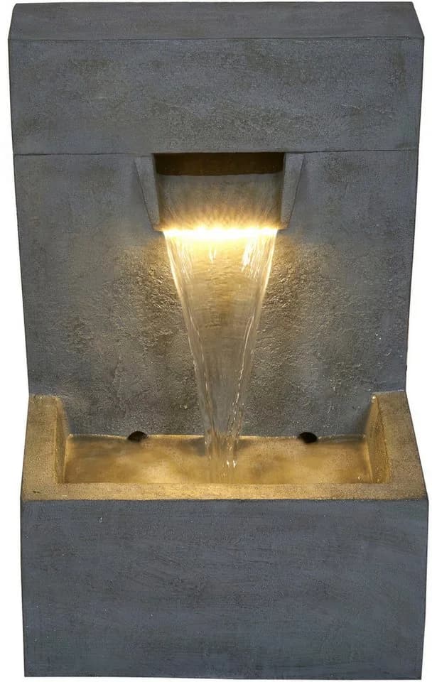 AcquaArte Gartenbrunnen POSADA mit LED-Beleuchtung und Pumpe - Bild 2