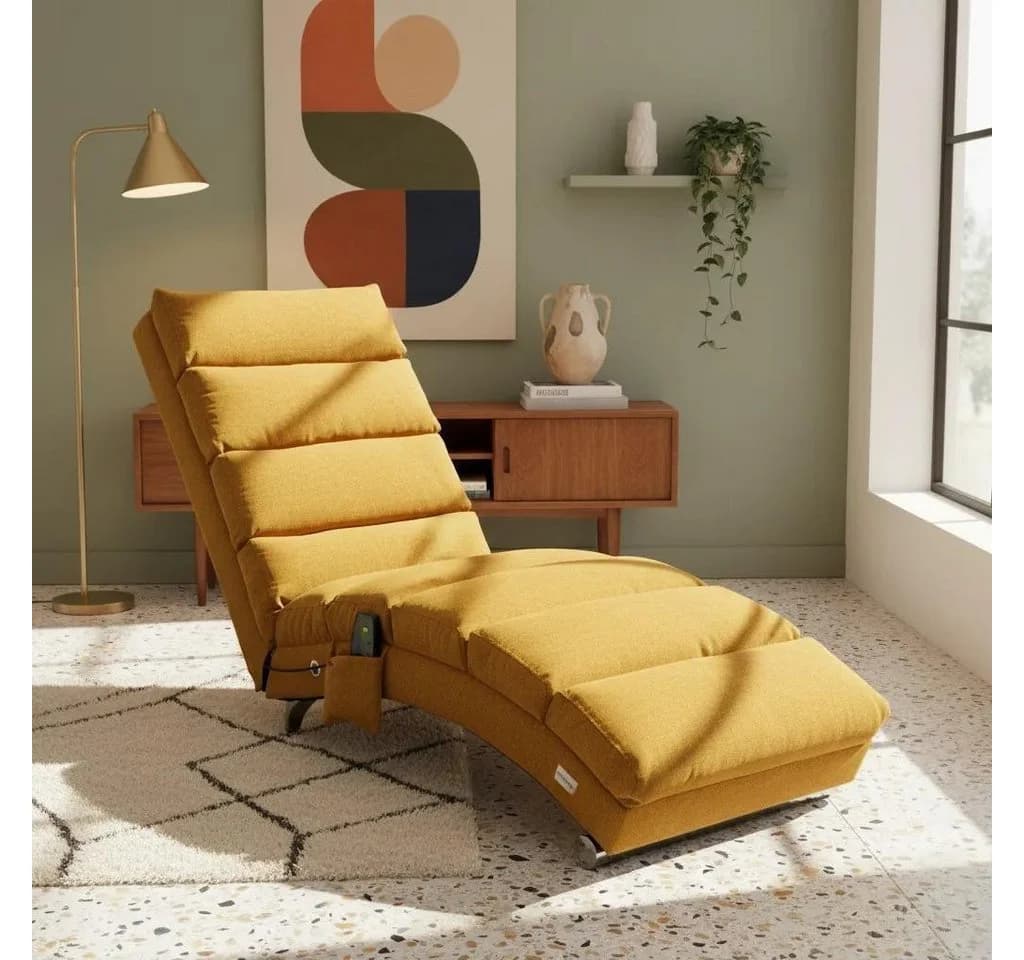 LVHOM Relaxsessel Sackleinen Massage-Liege INDOOR PREMIUM Elektrisch - Bild 2