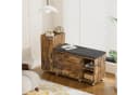 FiveWillowise Schuhschrank mit Sitzfläche Braun Bild 5