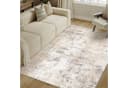 PURECOZY Teppich Beige Abstrakt Rutschfest Waschbar Bild 3