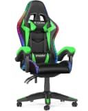 Gywowken Gaming-Stuhl mit LED Grün Ergonomisch Bild 2
