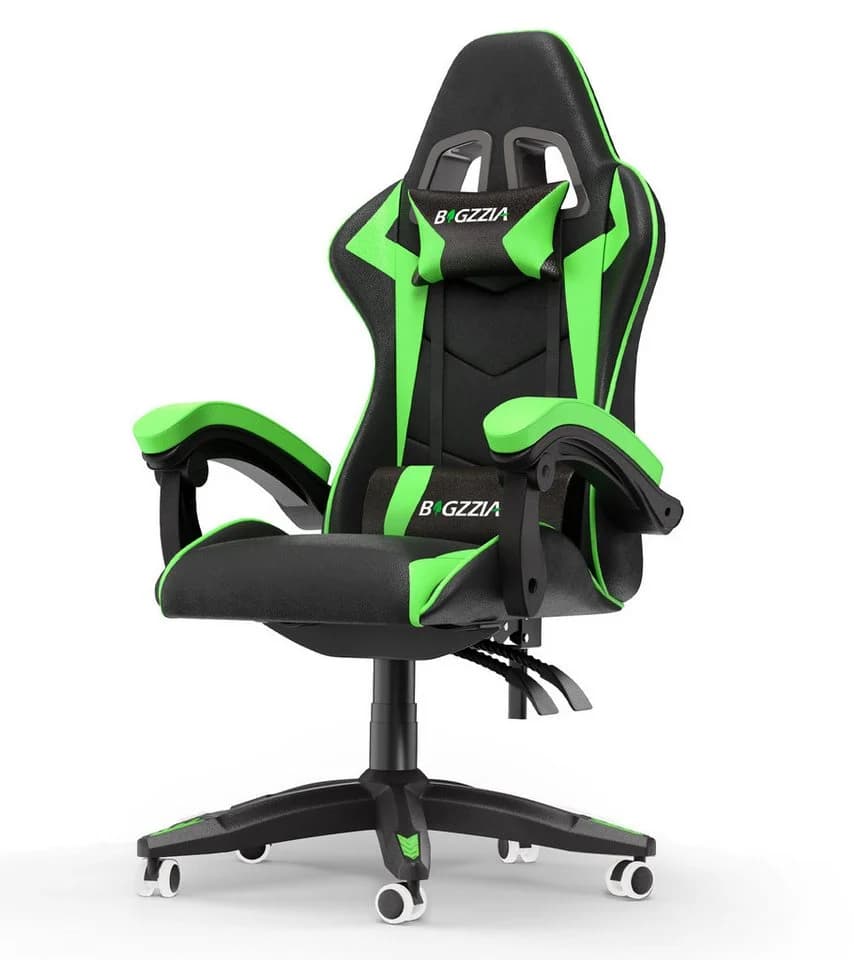 Gywowken Gaming-Stuhl Grün Ergonomisch mit Lendenkissen - Bild 2