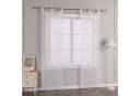 Joyswahl Schiebegardine 2 St. Transparent Voile Wohnzimmer Bild 1