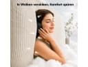 Patbrela Polsterbett Wingback Cordstoff Grau Beige Bild 4