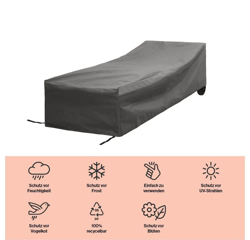 winza outdoor covers Gartenmöbel-Schutzhülle Grau Polypropylen - Bild 3