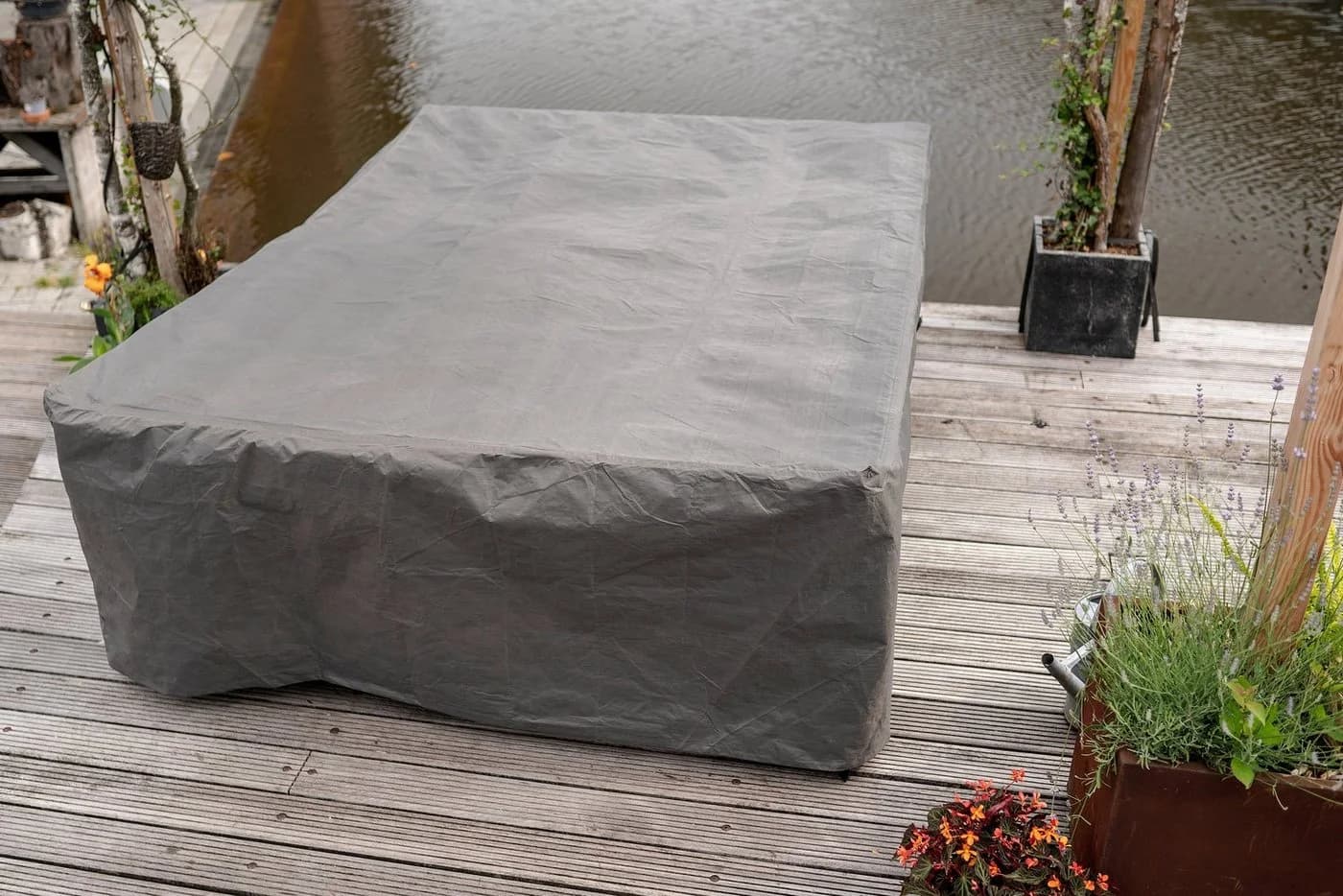 Gartenmöbel-Schutzhülle WINZA OUTDOOR COVERS Anthrazit Polypropylen - Bild 5