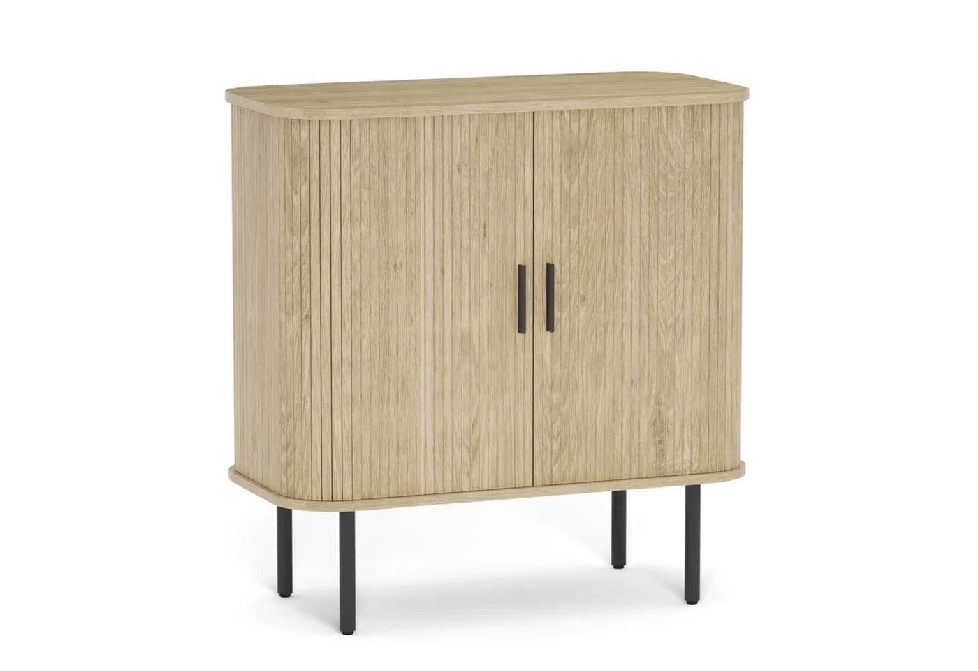 FiveWillowise Sideboard Vielfältiger Aufbewahrungsschrank, Küchenschrank mit 2 Schiebetüren - Bild 2