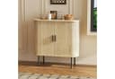 FiveWillowise Sideboard Vielfältiger Aufbewahrungsschrank, Küchenschrank mit 2 Schiebetüren Bild 3
