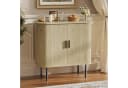FiveWillowise Sideboard Vielfältiger Aufbewahrungsschrank, Küchenschrank mit 2 Schiebetüren Bild 4