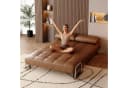 oleyluckidea Schlafsofa Modernes Sofa mit Schlaffunktion und Metallfüßen Bild 4