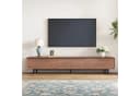 oleyluckidea TV-Schrank Moderner Walnuss TV Board mit 3 Schubladen Bild 1
