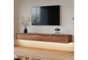 oleyluckidea TV-Schrank Moderner Walnuss TV Board mit 3 Schubladen Bild 3