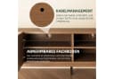oleyluckidea TV-Schrank Modern Nussbaum 180/240 cm Bild 4
