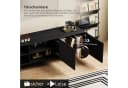 oleyluckidea TV-Schrank Mid-Century Walnuss mit Stauraum Bild 5