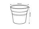 Elho Anzuchttopf Green Basics Ø 35 cm grün Bild 1
