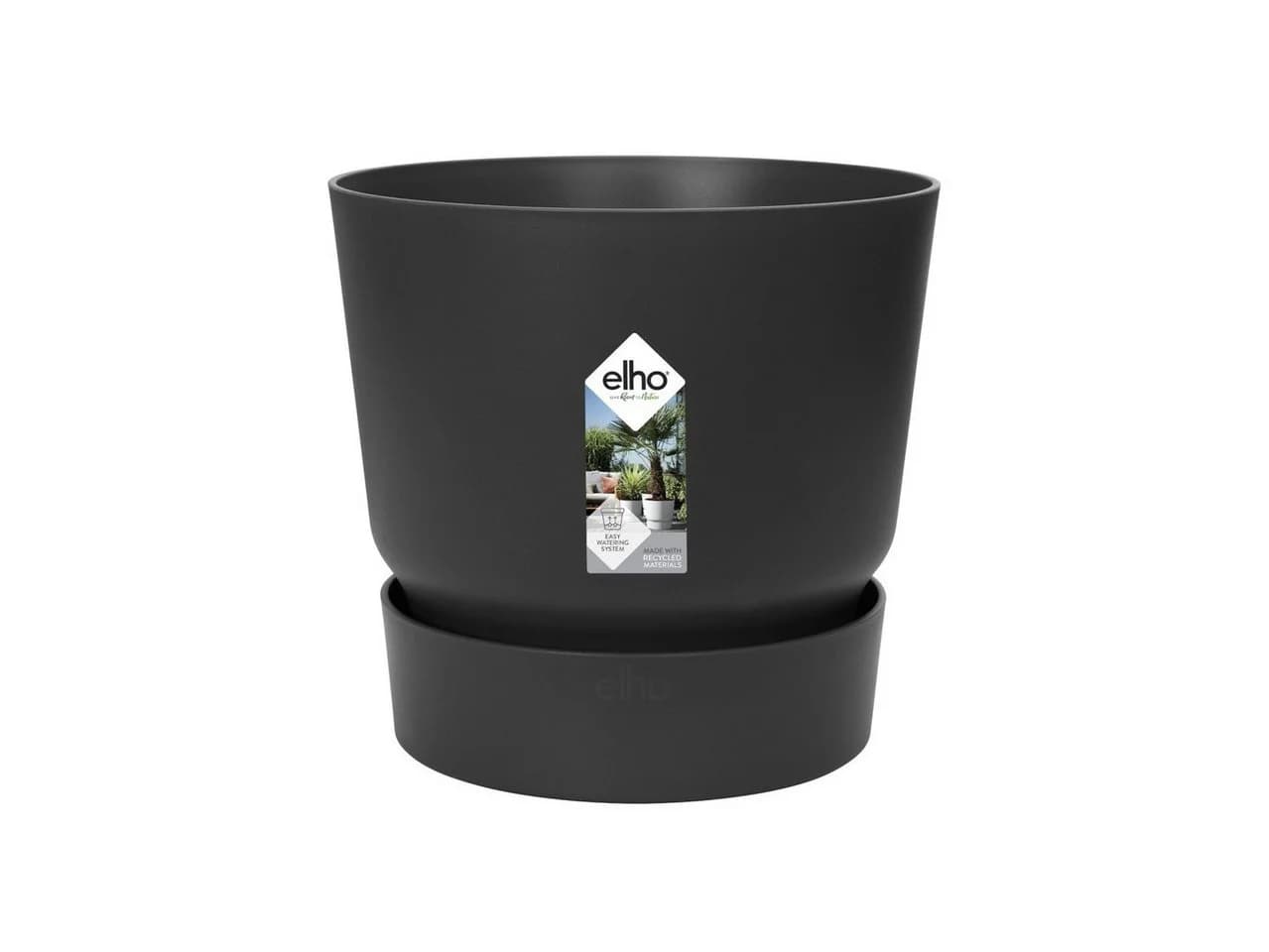 Elho Pflanztopf Greenville Ø 25 cm Recycelter Kunststoff - Bild 2