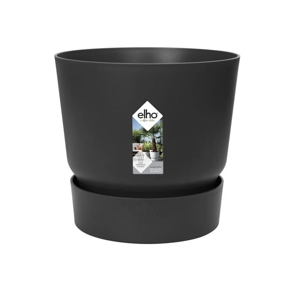 Elho Pflanztopf Greenville Ø 25 cm Recycelter Kunststoff - Bild 3