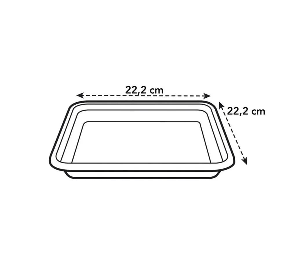 Elho Untersetzer Loft Terra 22x22 cm Kunststoff Braun