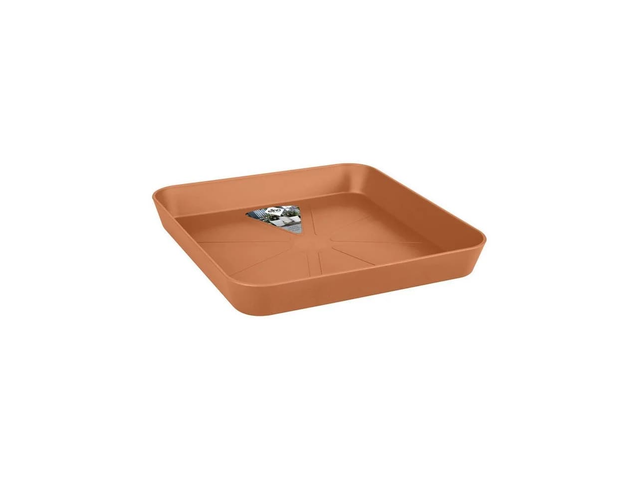 Elho Untersetzer Loft Terra 22x22 cm Kunststoff Braun - Bild 2