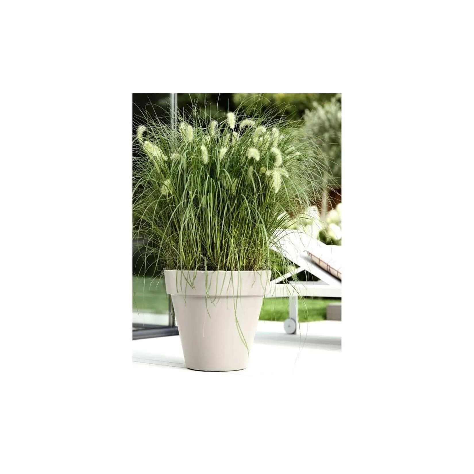 ELHO Pure Round 60 Blumentopf Weiß – 100 % recycelt