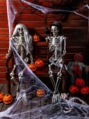 Boland Blinkender Halloween Kürbis Dekoobjekt Orange Kunststoff Bild 4