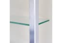 Spinder Design Wandregal CUBIC Silber Glas 11 Fächer Bild 3