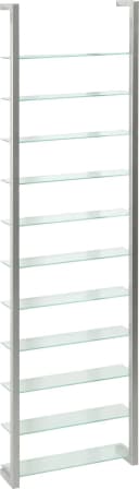 Spinder Design Wandregal CUBIC Silber Glas 11 Fächer Bild 5