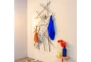 SPINDER DESIGN Garderobenleiste MATCHES Silber Edelstahl Bild 1