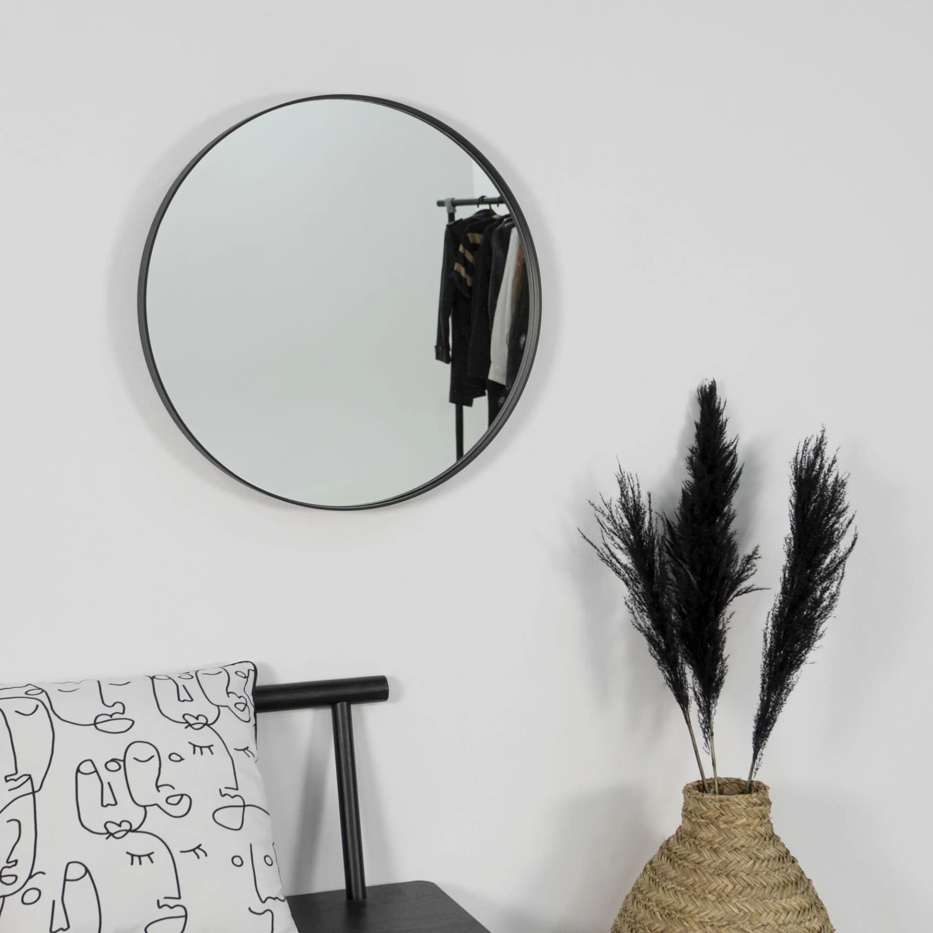 Spiegel SPINDER DESIGN Donna 3 Schwarz