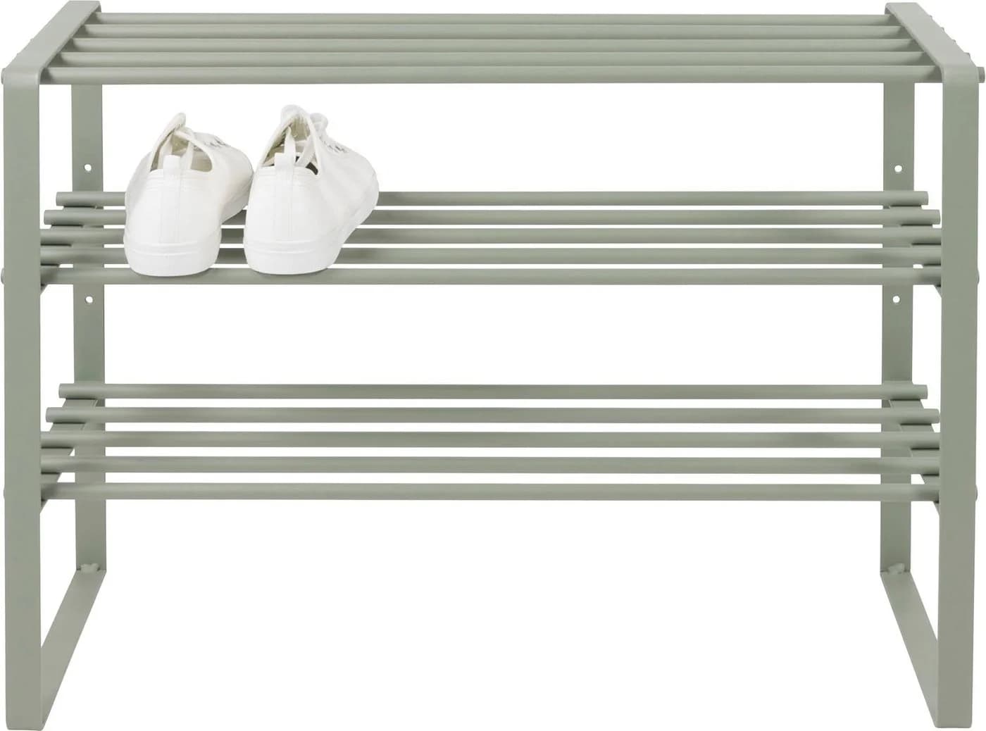 SPINDER DESIGN Schuhregal Rex 2 Dusty Grün Stahl