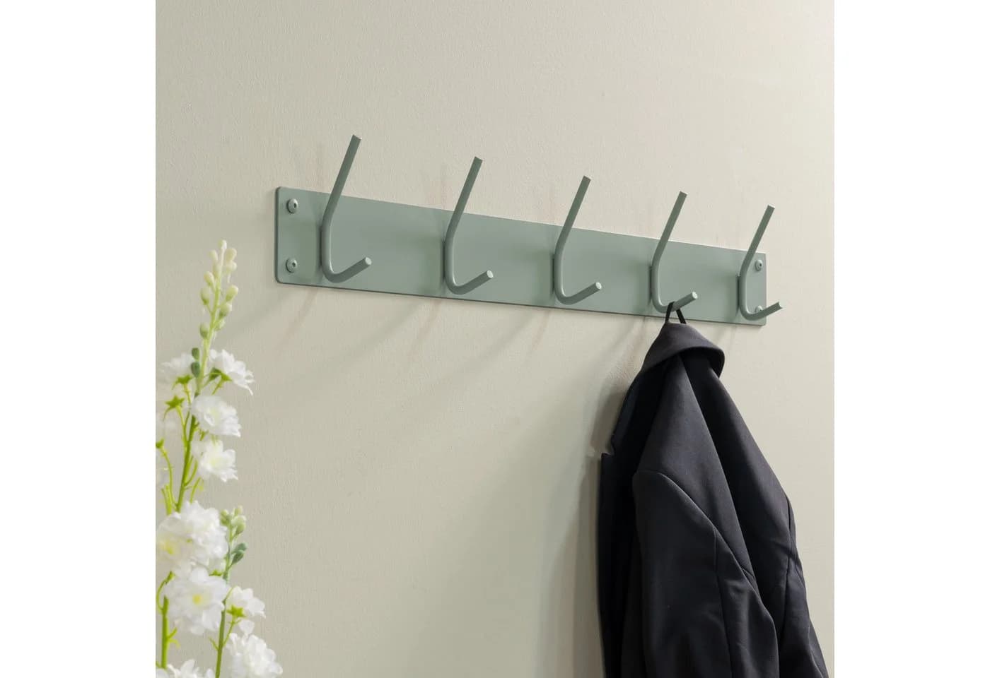 Garderobenhaken SPINDER DESIGN "FUSION 5" Dusty Green Wandgarderobe - Bild 3