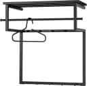 Garderobenleiste SPINDER DESIGN, Schwarz, 10 Haken, 34 cm tief Bild 1