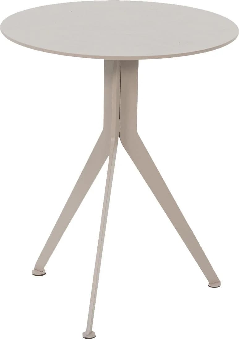 SPINDER DESIGN Beistelltisch DALEY HIGH Grau Silky Taupe Stahl