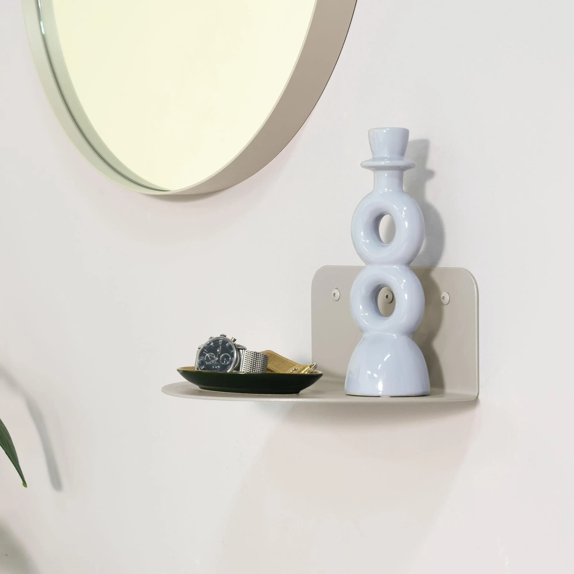 SPINDER DESIGN Wandregal FLEX Grau Silky Taupe Stahl