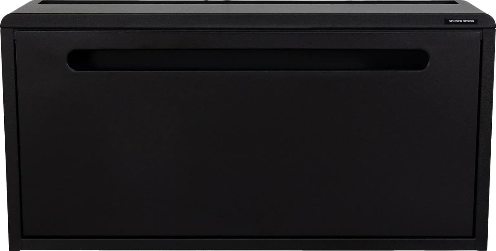 SPINDER DESIGN Schuhschrank LUIGI Schwarz Stahl