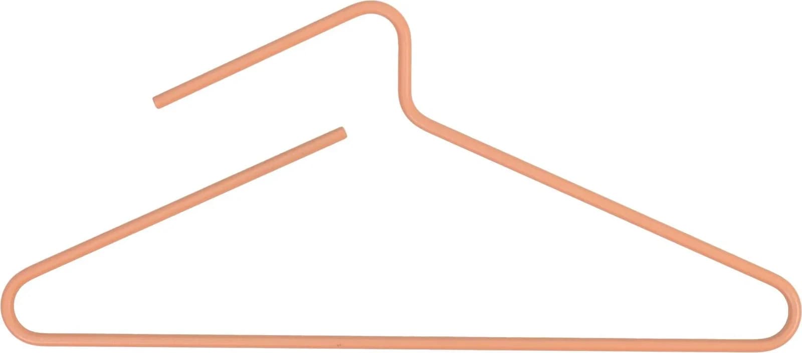 Garderobenhaken SPINDER DESIGN Hang-On Kleiderbügel Orange Kunststoff