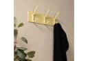 Spinder Design Wandgarderobe Fusion 3 Schwarz mit Doppelhaken Bild 5