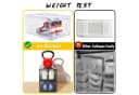 POPOLIC Stapelbare Schuhbox Transparent Hartplastik Bild 3
