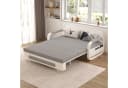 oleyluckidea Schlafsofa Ausziehbares Schlafsofa mit Stauraum und Latexmatratze Bild 3