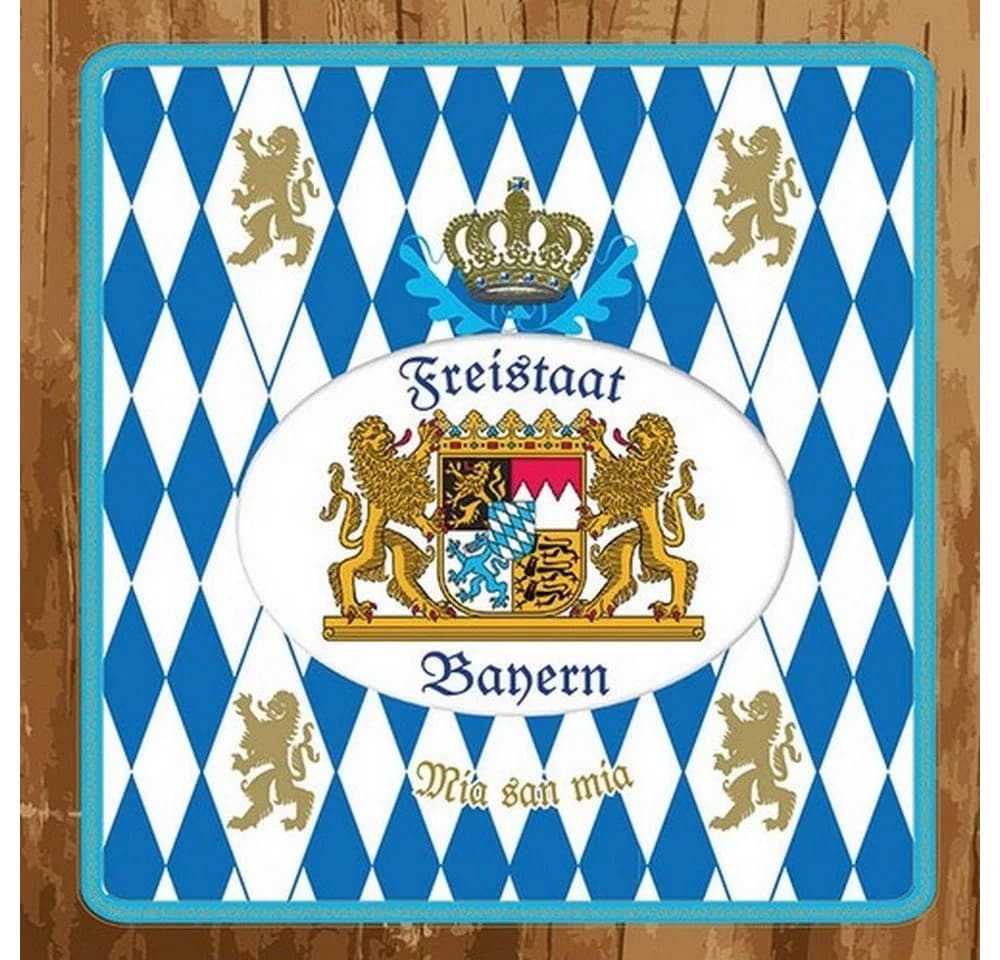 Ambiente Luxury Paper Products Papierserviette Bayern Motiv 33x33cm 20 St
