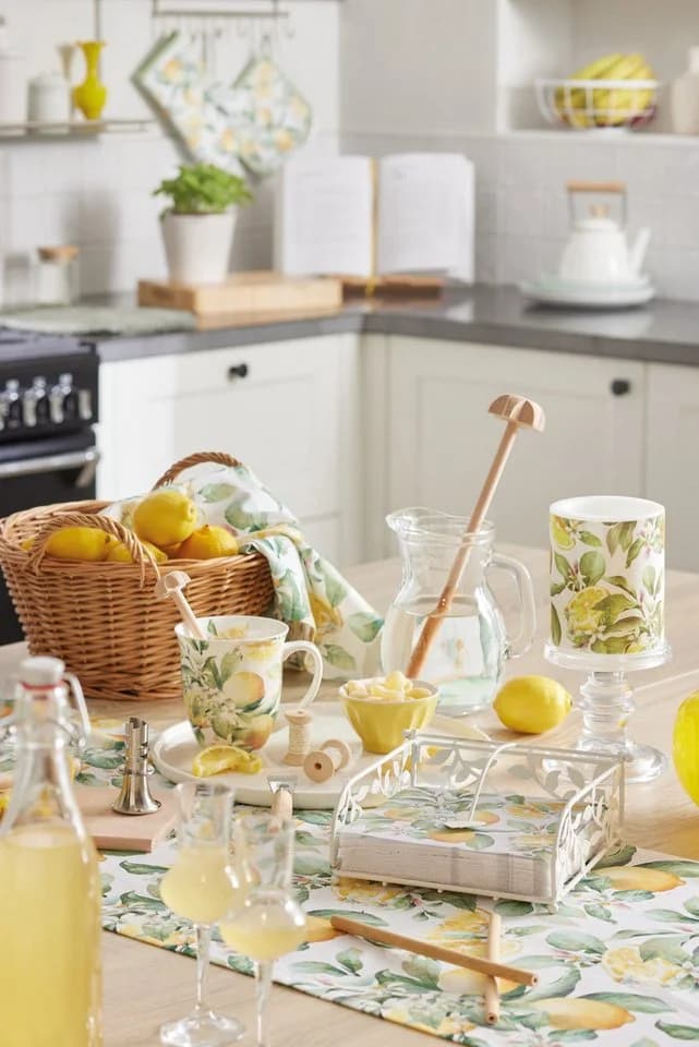 Ambiente® Geschirrtuch Limoni 1-tlg. Baumwolle