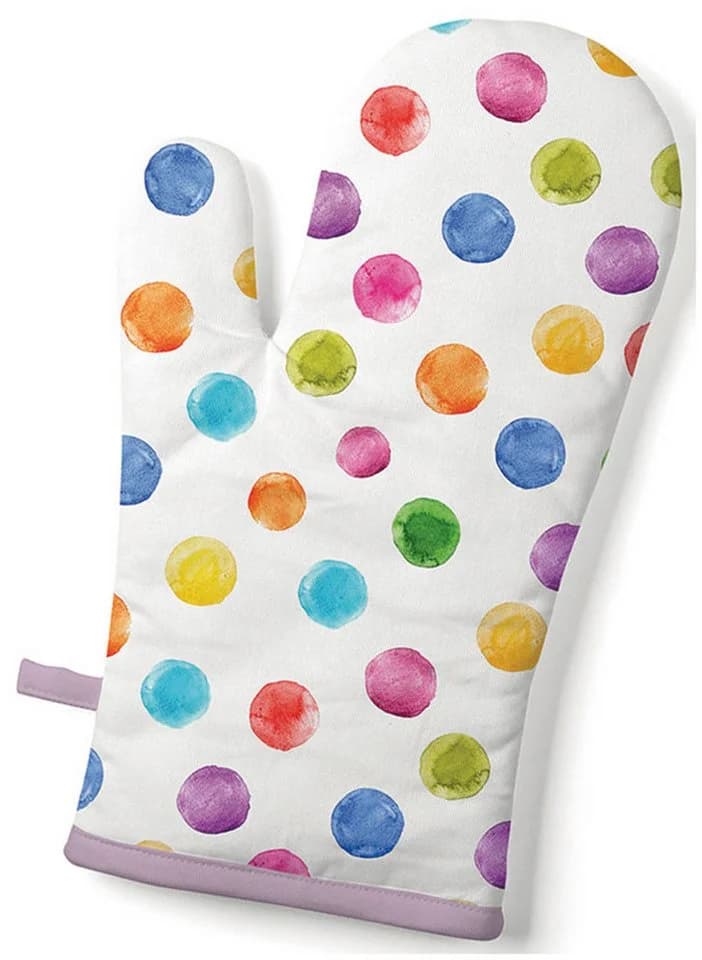 Ambiente® Ofenhandschuh Polka Dots 1-teilig Baumwolle - Bild 2