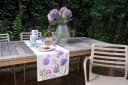 Ambiente® Tischläufer Flower Beauty 1-tlg. Blumen-Motiv Baumwolle Bild 1
