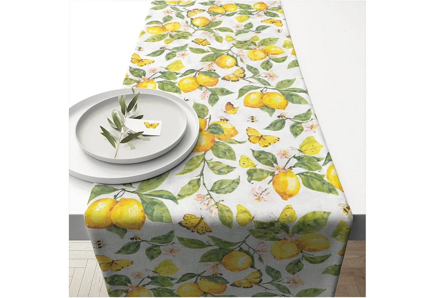 Ambiente® Tischläufer Fresh Lemons 1-tlg. Baumwolle 40x150cm - Bild 2