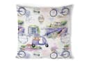 Ambiente® Dekokissen La Provence Kissenbezug 40x40 cm Lila Bild 2