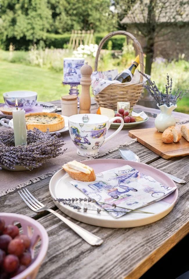 Ambiente Topfhandschuh La Provence Lavendel Design 18x30 cm - Bild 3