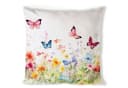 Ambiente® Dekokissen Butterflies in Field Bunt Baumwolle Bild 2