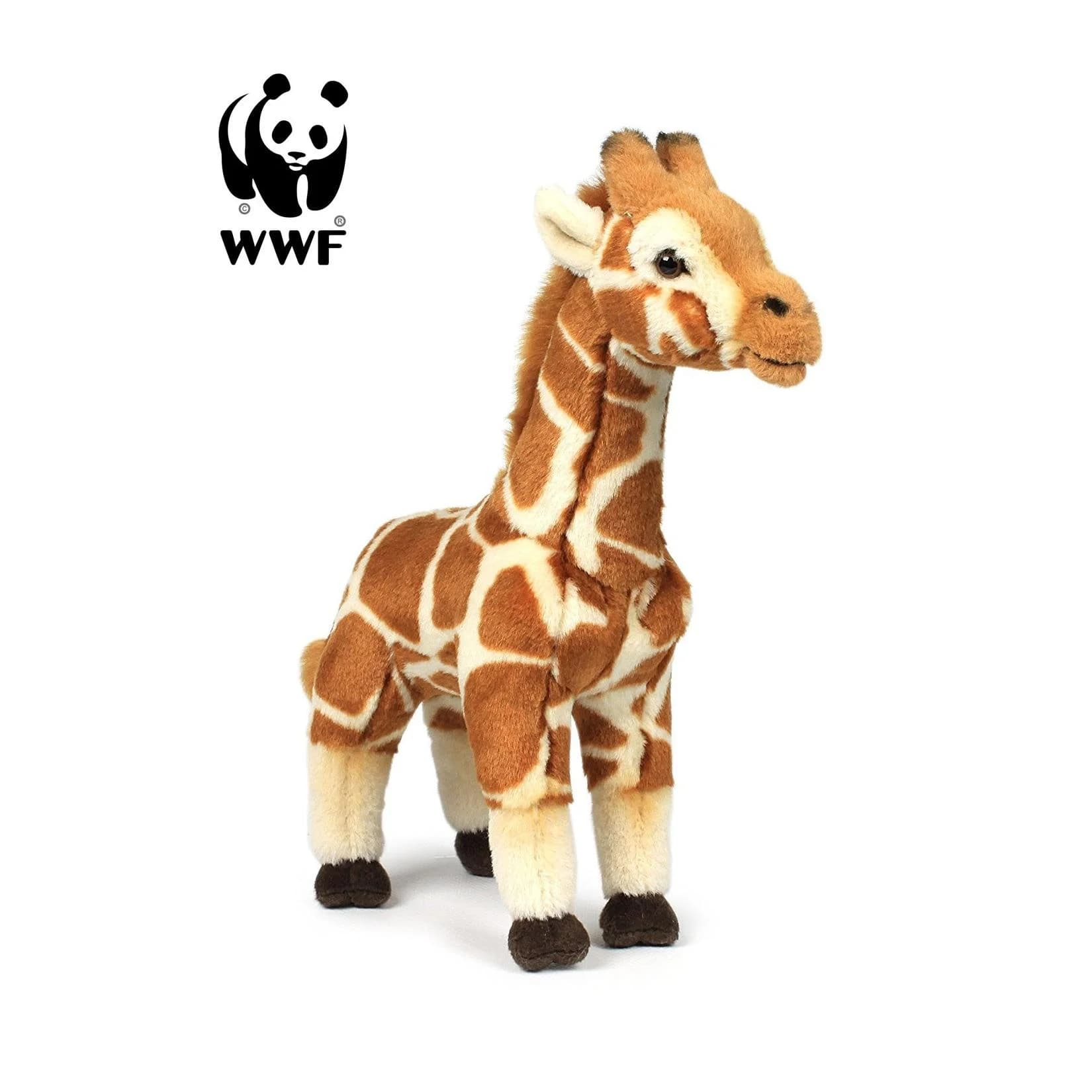 WWF Plüschtier Giraffe lebensecht 31cm Kuscheltier Stofftier