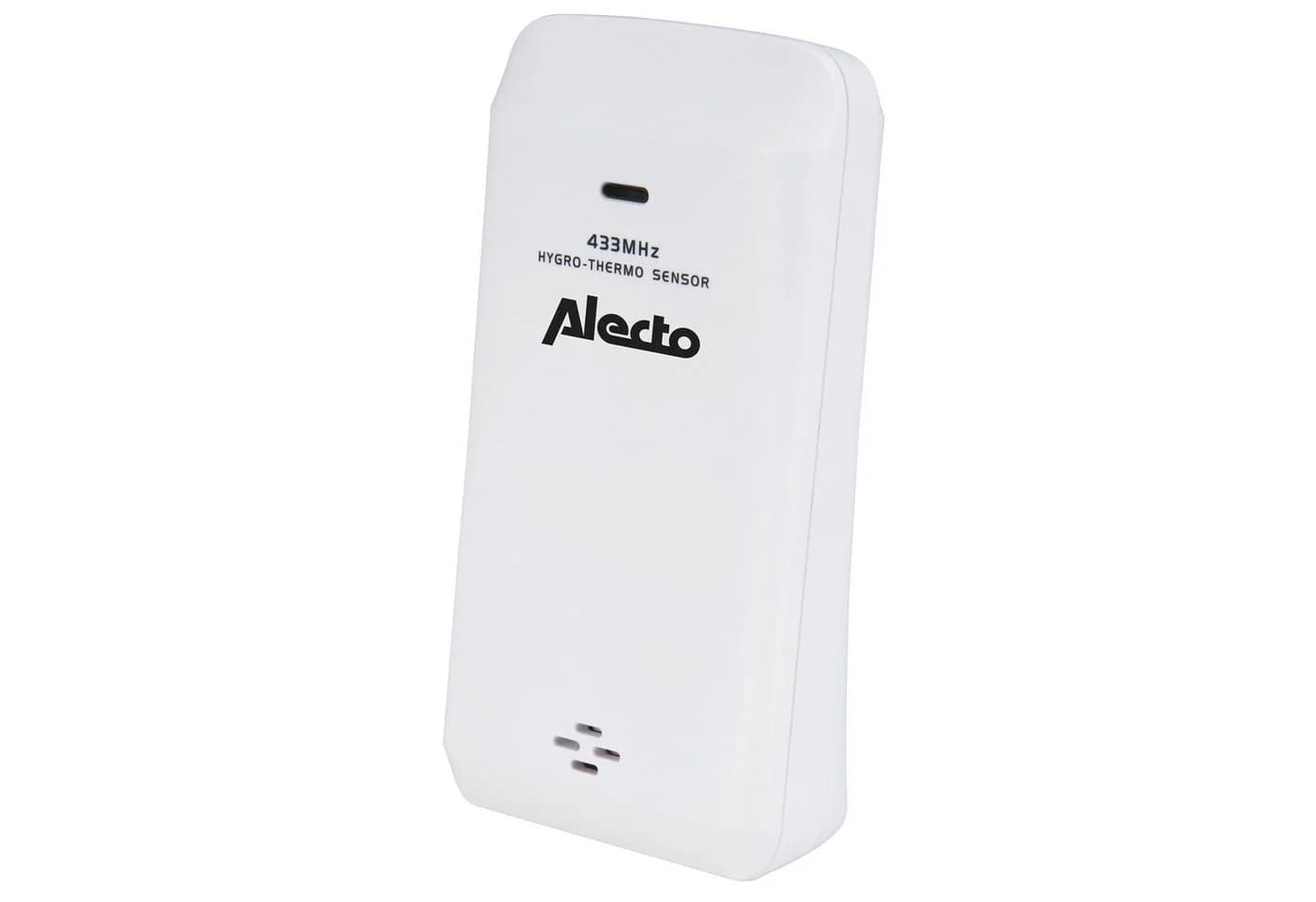 Alecto Wecker WS-2500 Digitaler Wecker Wetterstation Schwarz/Silber - Bild 4